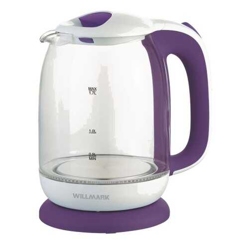 Чайник электрический Willmark WEK-1704G White/Violet в Эксперт