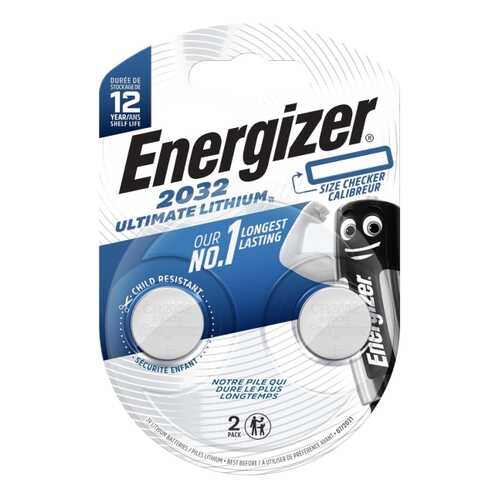 Батарея Energizer Ultimate Lithium CR2032 BP2 (E301319300) в Эксперт