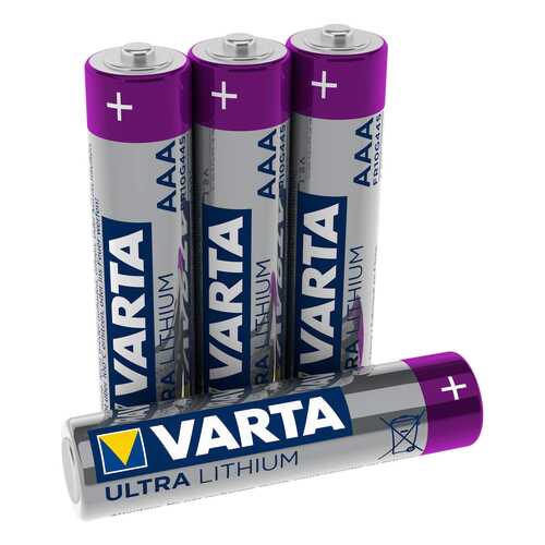 Батарейка AAA литиевая Varta Professional Lithium FR03-4BL (6103) 1.5V в блистере 4шт. в Эксперт