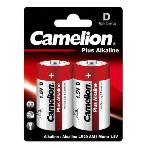 Батарейка Camelion LR20 Plus Alkaline BL-2 2 шт в Эксперт