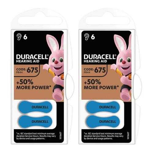 Батарейка Duracell 675 6шт в Эксперт