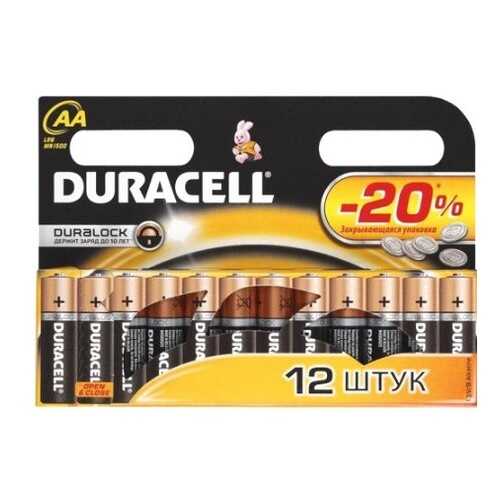 Батарейка DURACELLL R6-12BL Basic 12 шт. в Эксперт