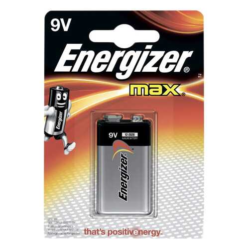 Батарейка Energizer MAX 9V-9B-6LR61 1 шт в Эксперт