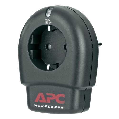 Сетевой фильтр APC P1-RS, 1 розетка Black в Эксперт