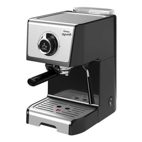 Кофеварка рожкового типа Inhouse Coffeebello Black (ICM1801BK) в Эксперт