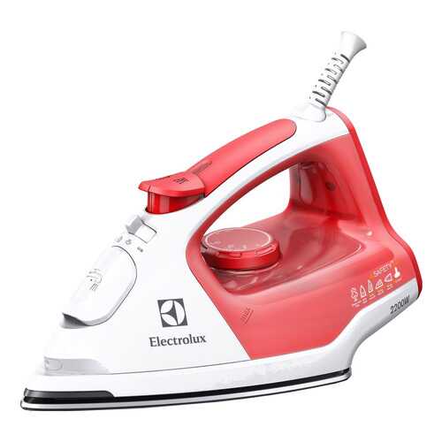 Утюг Electrolux 3 Safety Plus EDB5210 White/Red в Эксперт