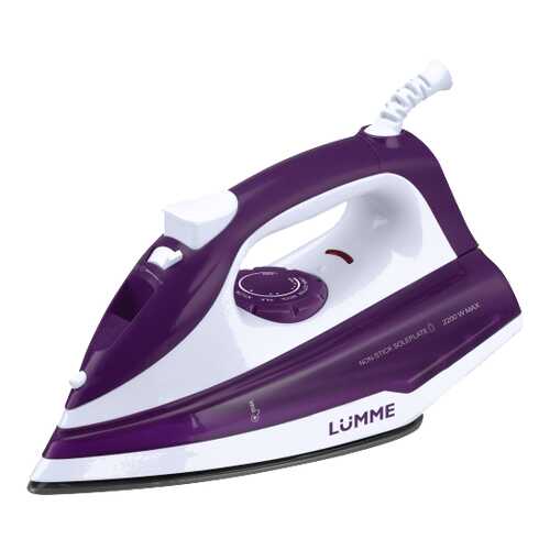 Утюг LUMME LU-1128 White/Purple в Эксперт