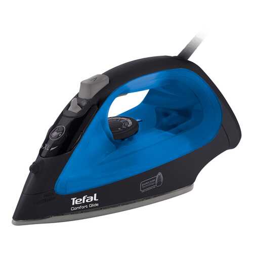 Утюг Tefal Comfort Glide FV2674E0 Black/Blue в Эксперт