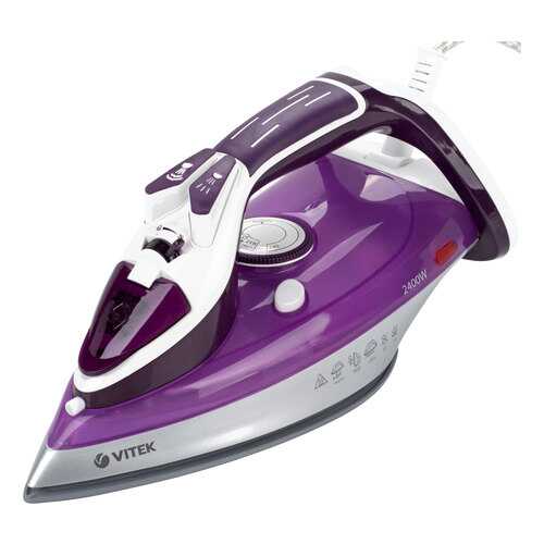 Утюг VITEK VT-1246 White/Purple в Эксперт