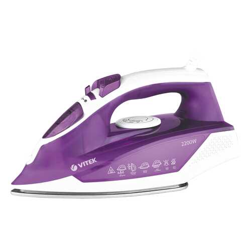 Утюг VITEK VT-8308 White/Purple в Эксперт