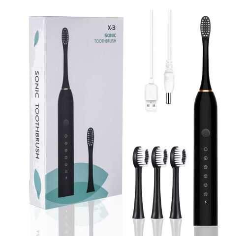 Электрическая зубная щетка Sonic Toothbrush X-3 Black в Эксперт