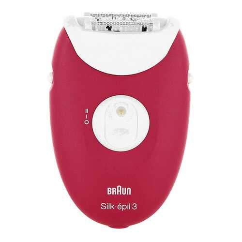 Эпилятор Braun Silk-epil 3-3410 White/Pink в Эксперт