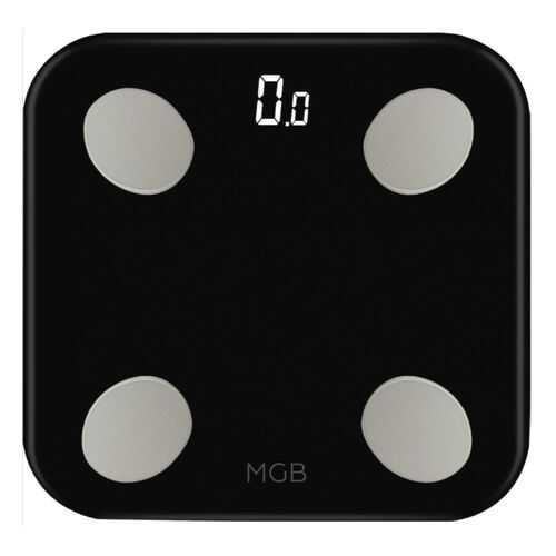 Весы напольные MGB Body Fat Scale Glass Edition Black в Эксперт