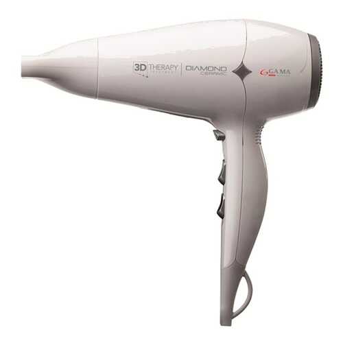 Фен GA.MA Diamond Ceramic Ion 3D Therapy GH0302 White в Эксперт