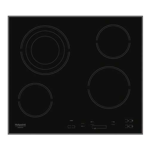 Встраиваемая варочная панель электрическая Hotpoint-Ariston HAR 643 T A Black в Эксперт