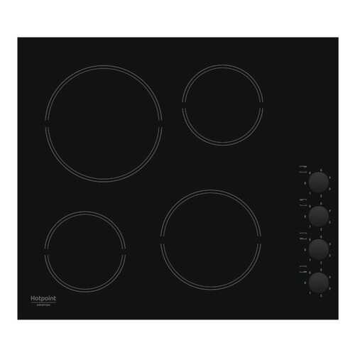 Встраиваемая варочная панель электрическая Hotpoint-Ariston HR 629 C Black в Эксперт