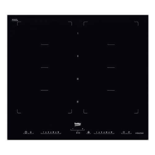 Встраиваемая варочная панель индукционная Beko HII 68600 PTX Black в Эксперт